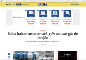 Powergás na imprensa Jornal O Dia