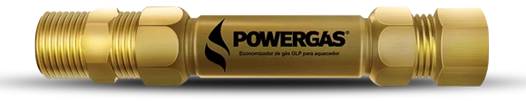 Powergás economiza gás para aquecedor